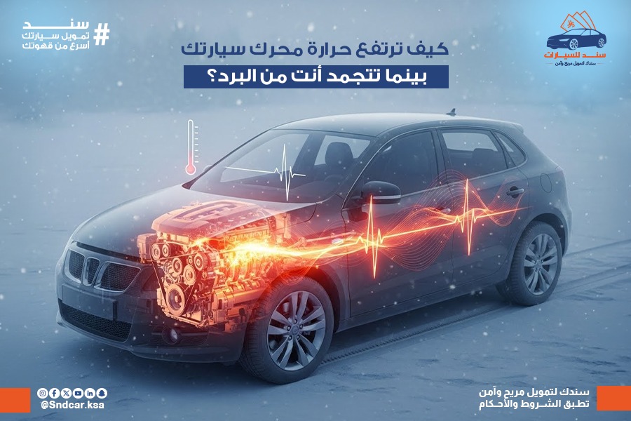 كيف ترتفع حرارة محرك سيارتك… بينما تتجمد أنت من البرد؟